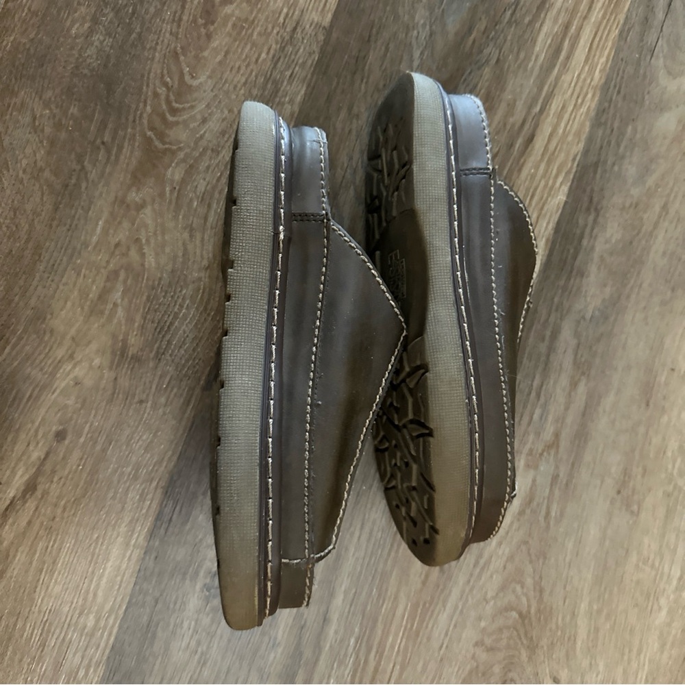 YTK LOWER EAST SIDE Brown leather Slip-On Shoes - Picture 13 of 16